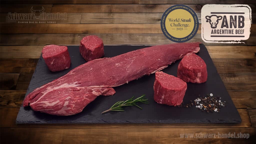 Rinderfilet Grain Fed Black Angus Argentinien Azul Natural Beef