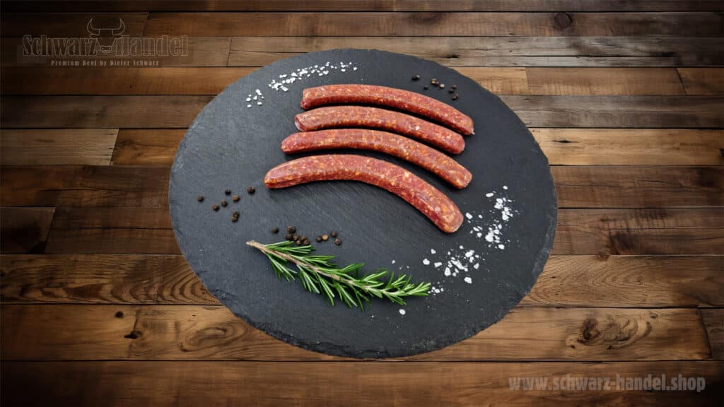Rinderwürstchen Merguez Rinderbratwürstchen Bratwurst Rinderwurst SchwarzHandel Rindfleisch Rindfleischprodukte Rindfleischprodukt Rindfleischerzeugnisse Rindfleischerzeugnis Beef BeefStore Premiumbeef Premium Beef